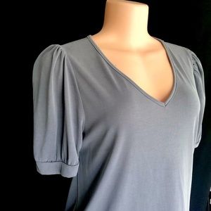 New with tags.  Woman’s gray shirt.